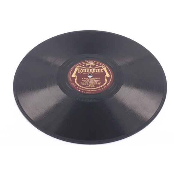 Louise Massey - South Of The Border / A Gay Ranchero Reissue 10" 78 rpm Record - Picture 3 of 8